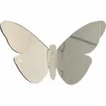 Silver Butterflies 3D πολυπροπυλενίου