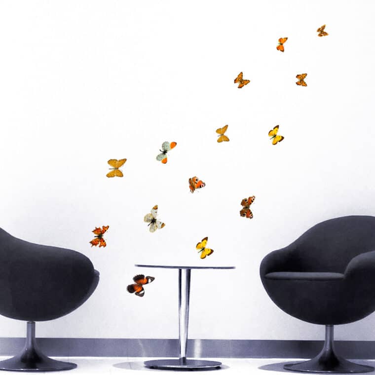 Butterflies διακοσμητικά τοίχου