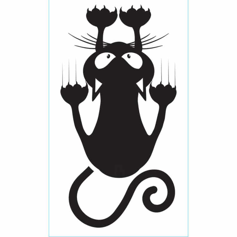 Cat διακοσμητικά αυτοκόλλητα τοίχου