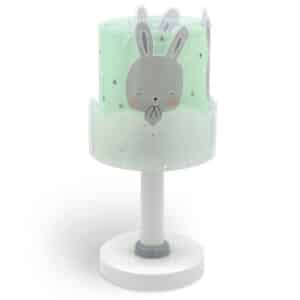 Baby Bunny Green κομοδίνου παιδικό φωτιστικό (61151 H)