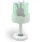Baby Bunny Green κομοδίνου παιδικό φωτιστικό (61151 H)