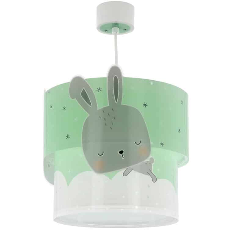Baby Bunny Green παιδικό φωτιστικό οροφής