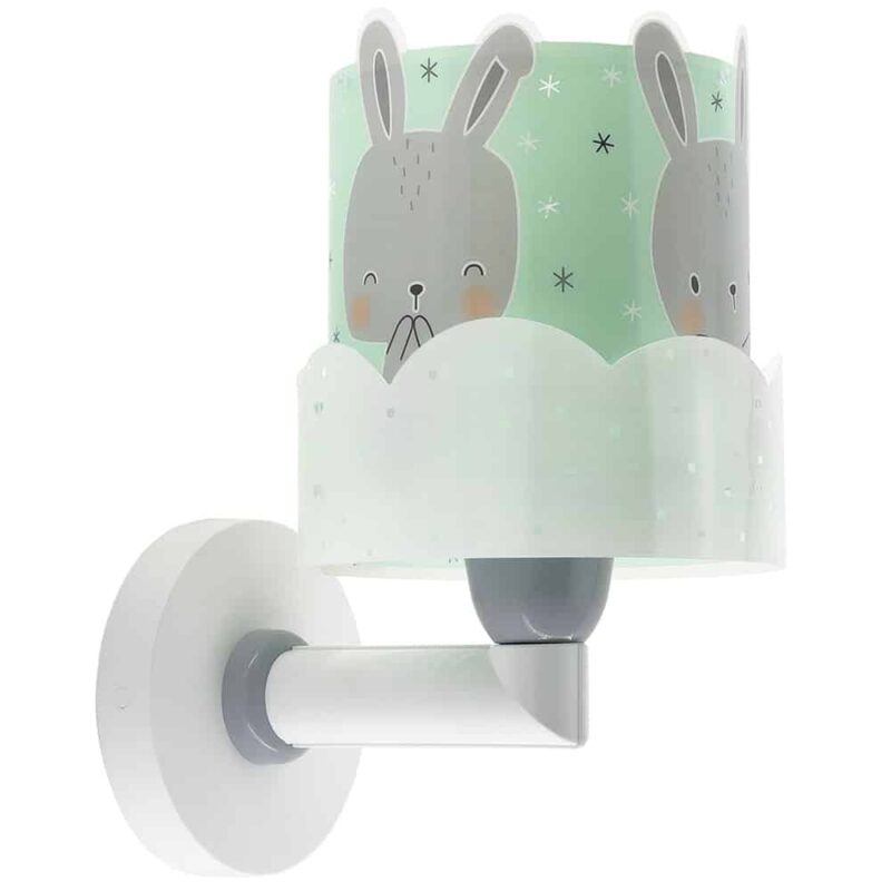 Baby Bunny Green παιδικό φωτιστικό απλίκα τοίχου
