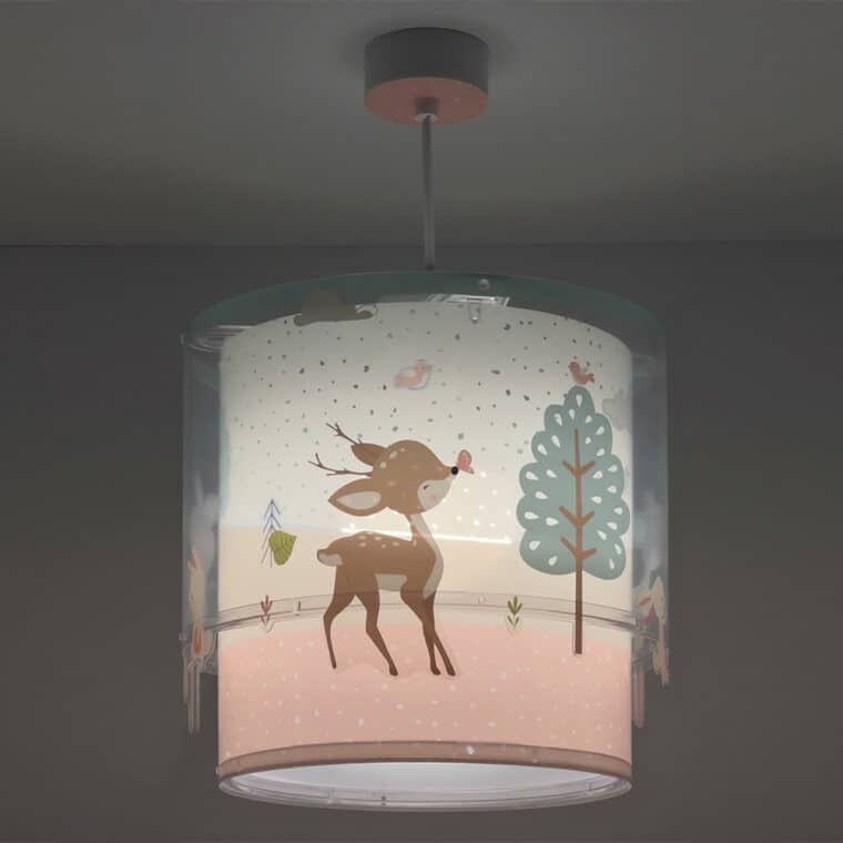 Loving Deer παιδικό φωτιστικό οροφής
