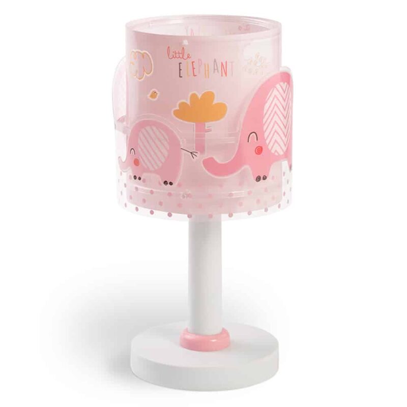 Little Elephant Pink παιδικό φωτιστικό κομοδίνου