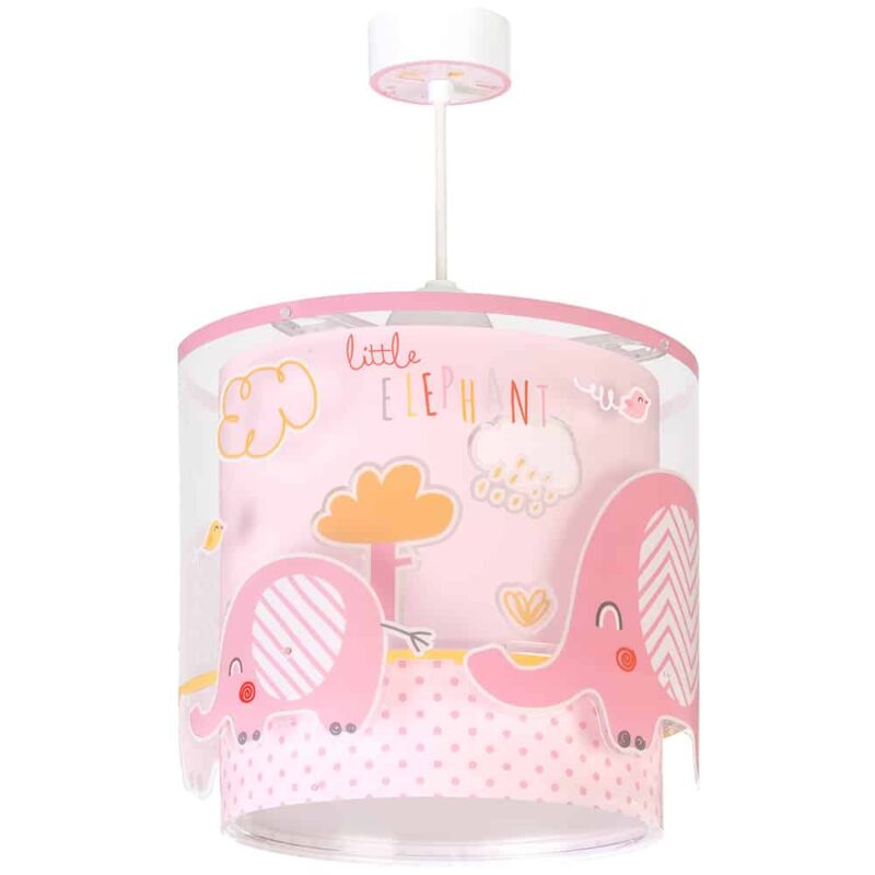 Little Elephant Pink παιδικό φωτιστικό οροφής
