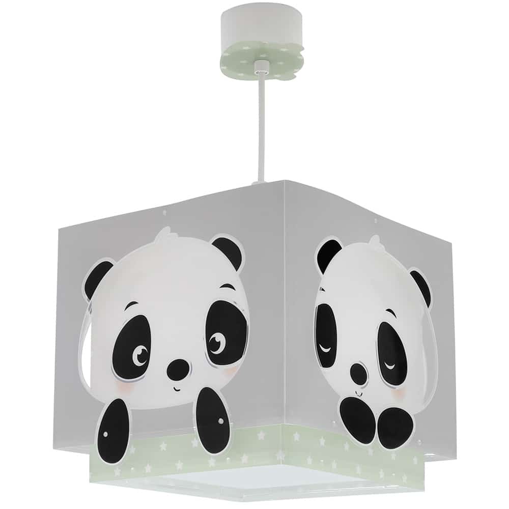 Panda Green παιδικό φωτιστικό οροφής κρεμαστό