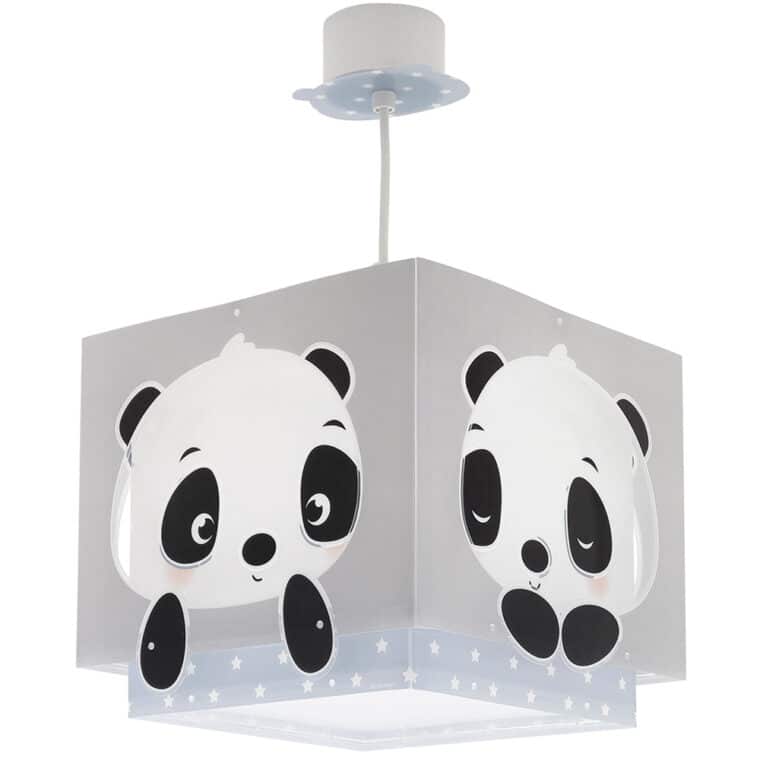 Panda Blue παιδικό φωτιστικό οροφής κρεμαστό