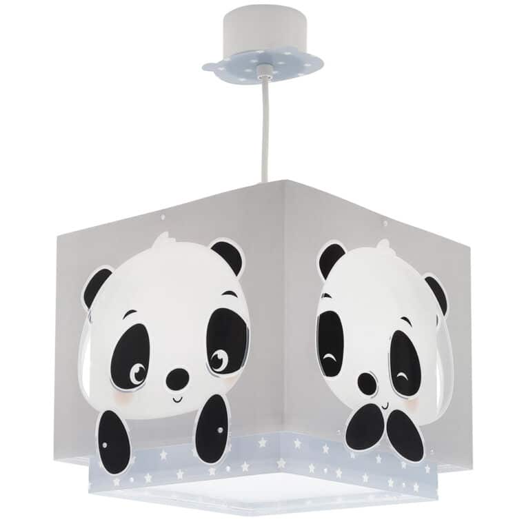 Panda Blue παιδικό φωτιστικό οροφής κρεμαστό