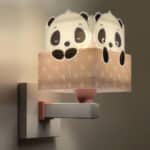 Panda Pink απλίκα τοίχου διπλού τοιχώματος