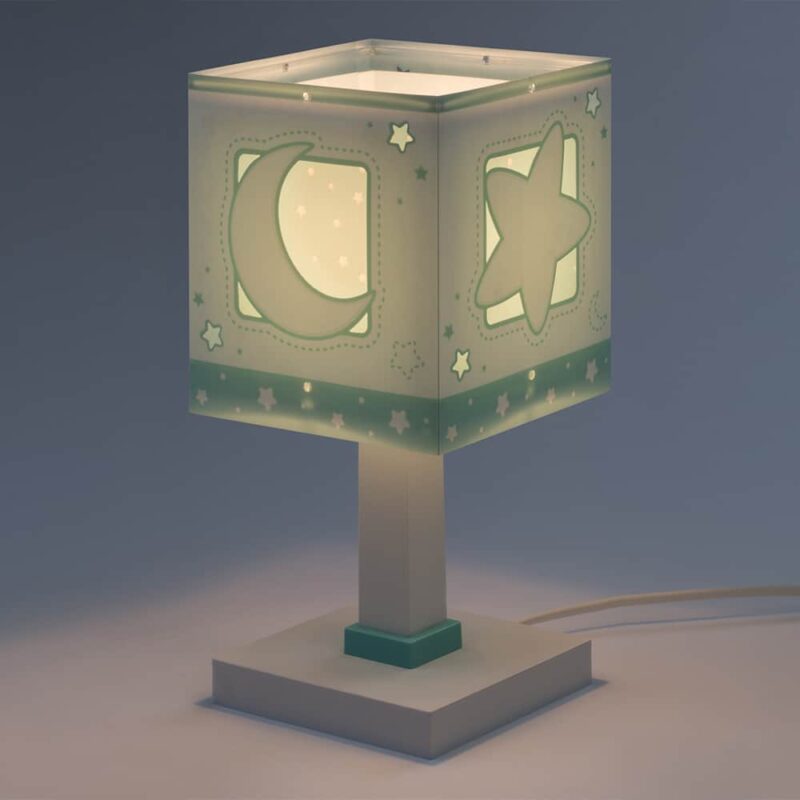 Moonlight Green παιδικό φωτιστικό κομοδίνου