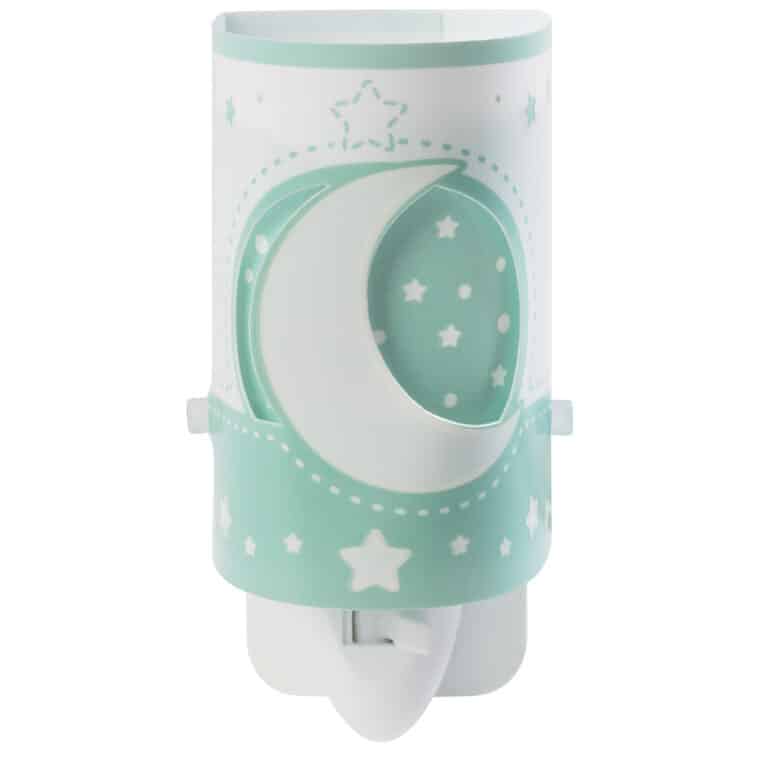 Moonlight Green παιδικό φωτιστικό νυκτός πρίζας
