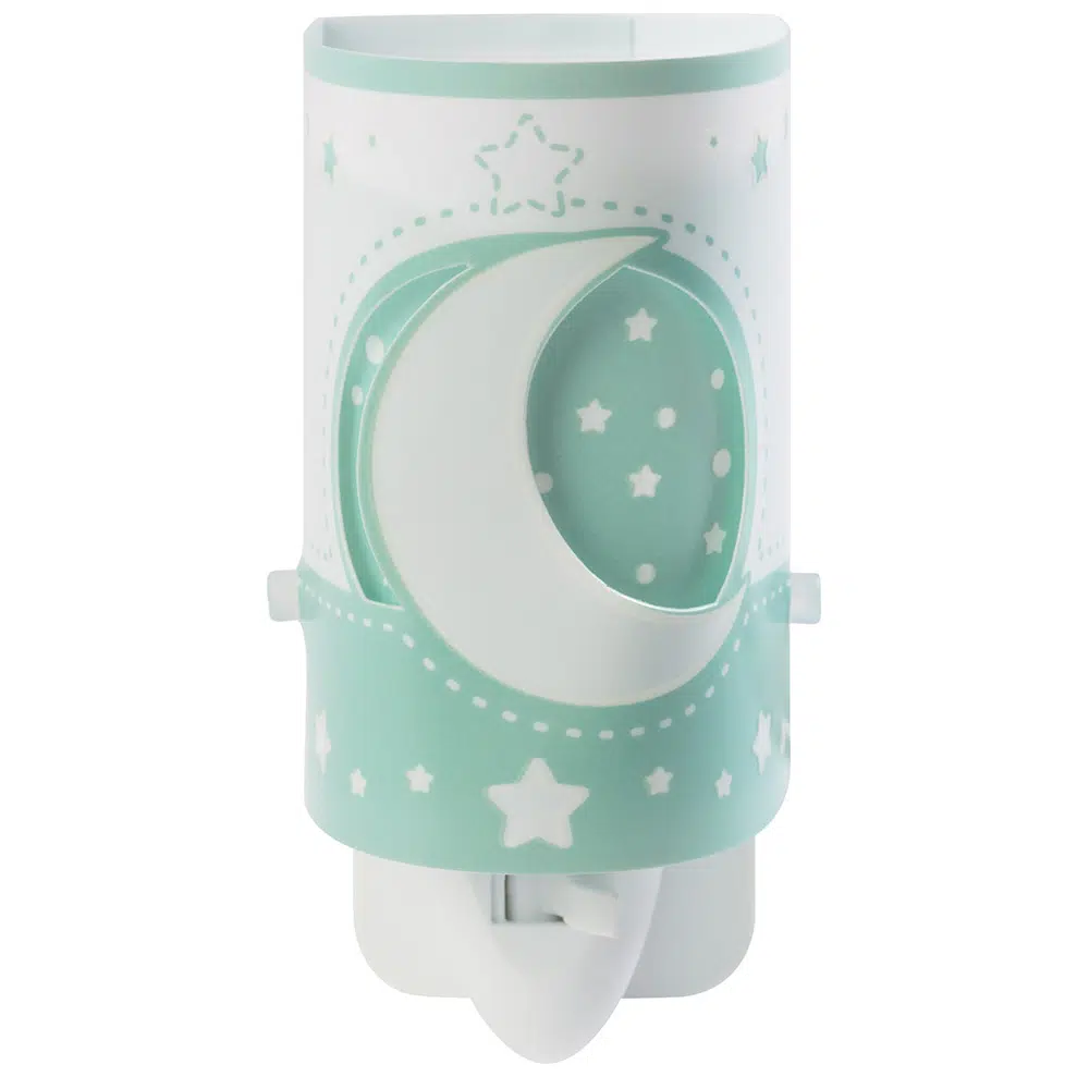 Moonlight Green παιδικό φωτιστικό νυκτός πρίζας