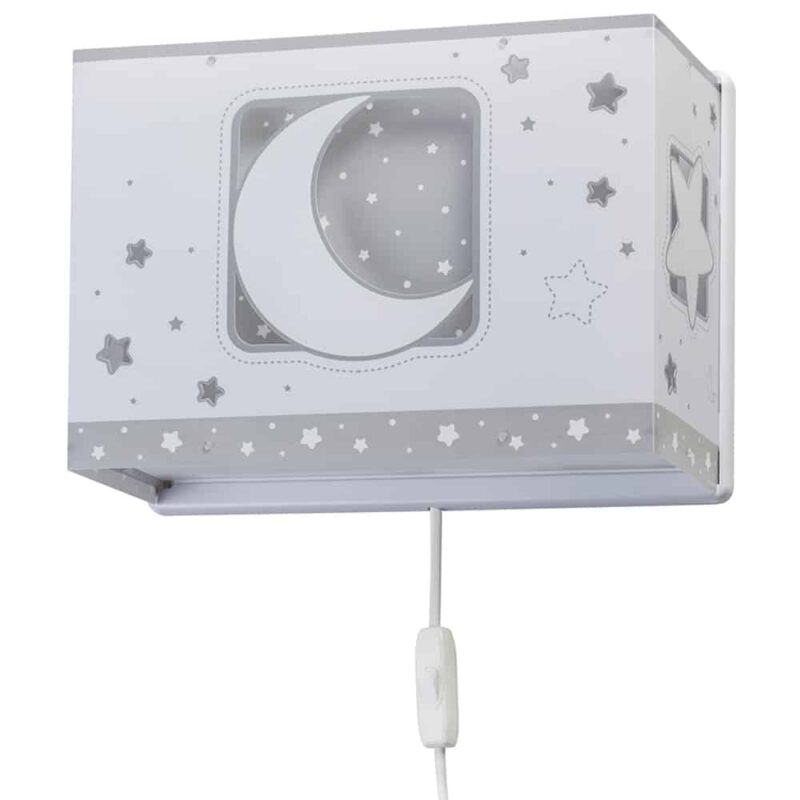 Moonlight Gray παιδικό φωτιστικό απλίκα τοίχου