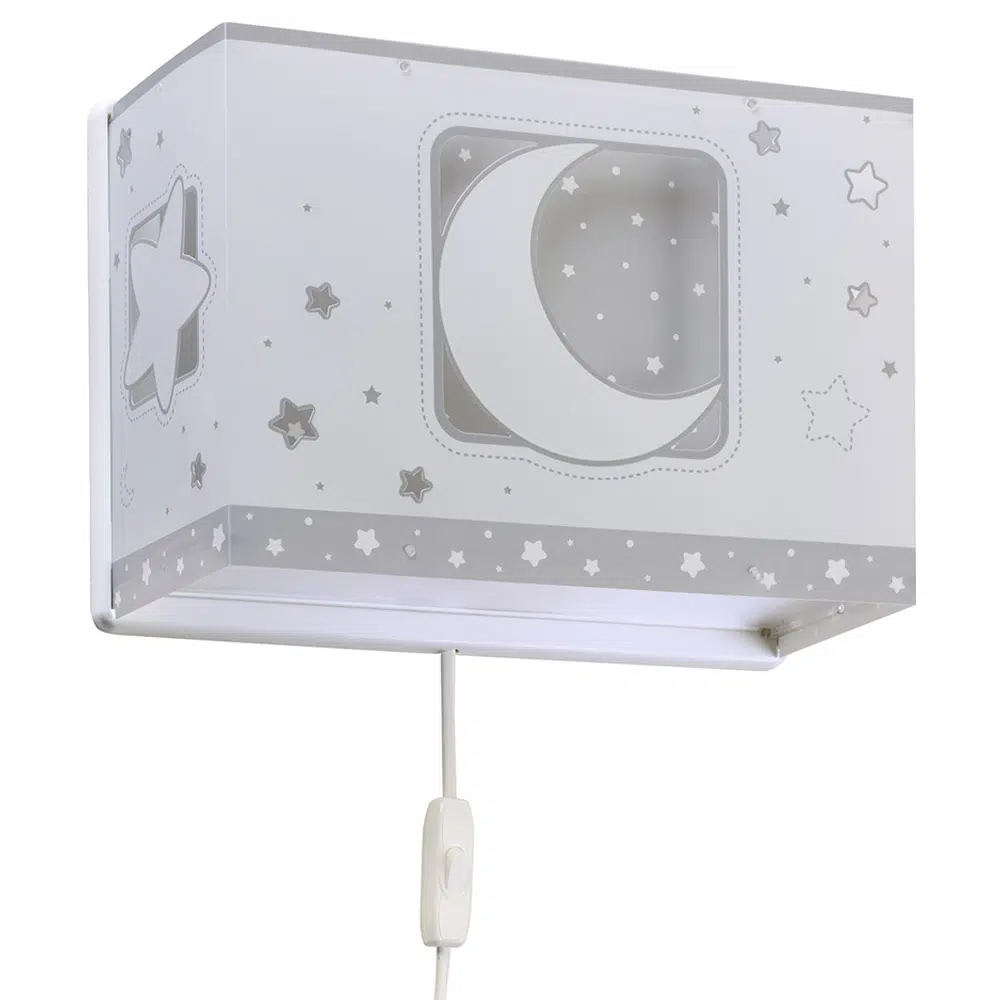 Moonlight Gray παιδικό φωτιστικό απλίκα τοίχου