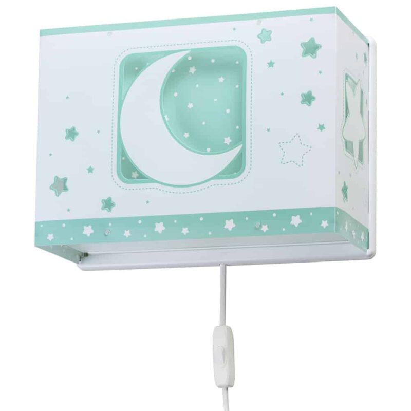 Moonlight Green παιδικό φωτιστικό απλίκα τοίχου