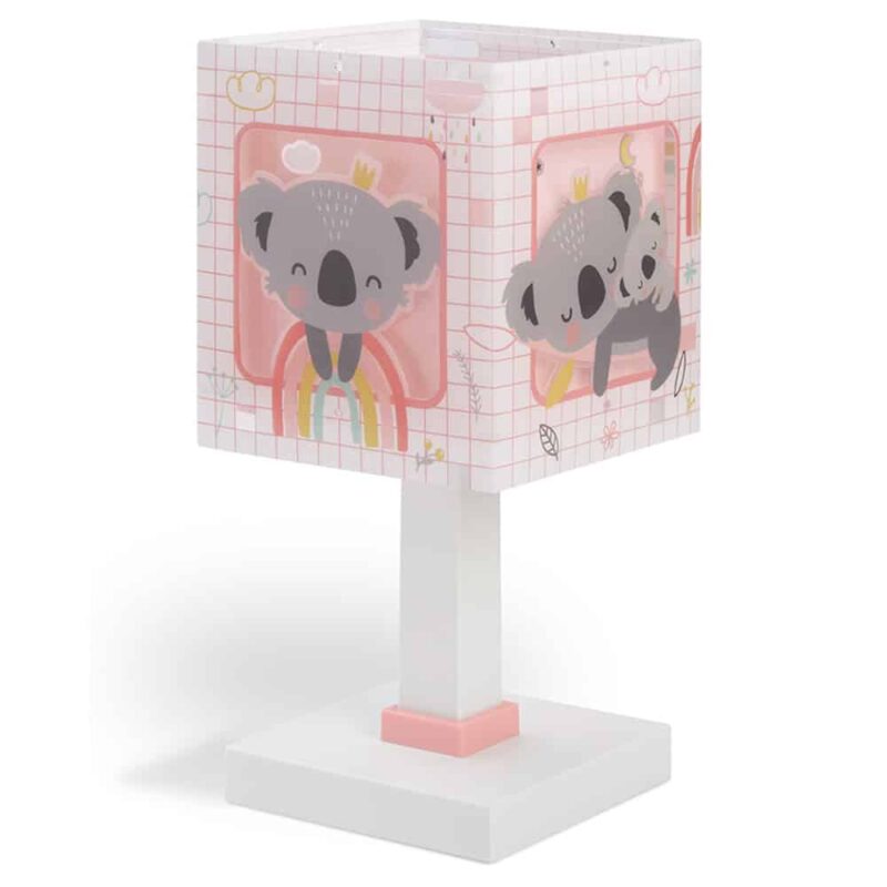 Koala Pink παιδικό φωτιστικό κομοδίνου