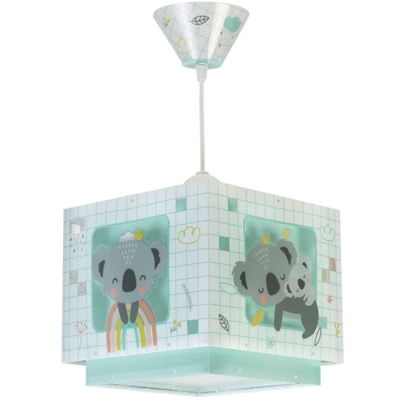 Koala Green παιδικό φωτιστικό οροφής κρεμαστό
