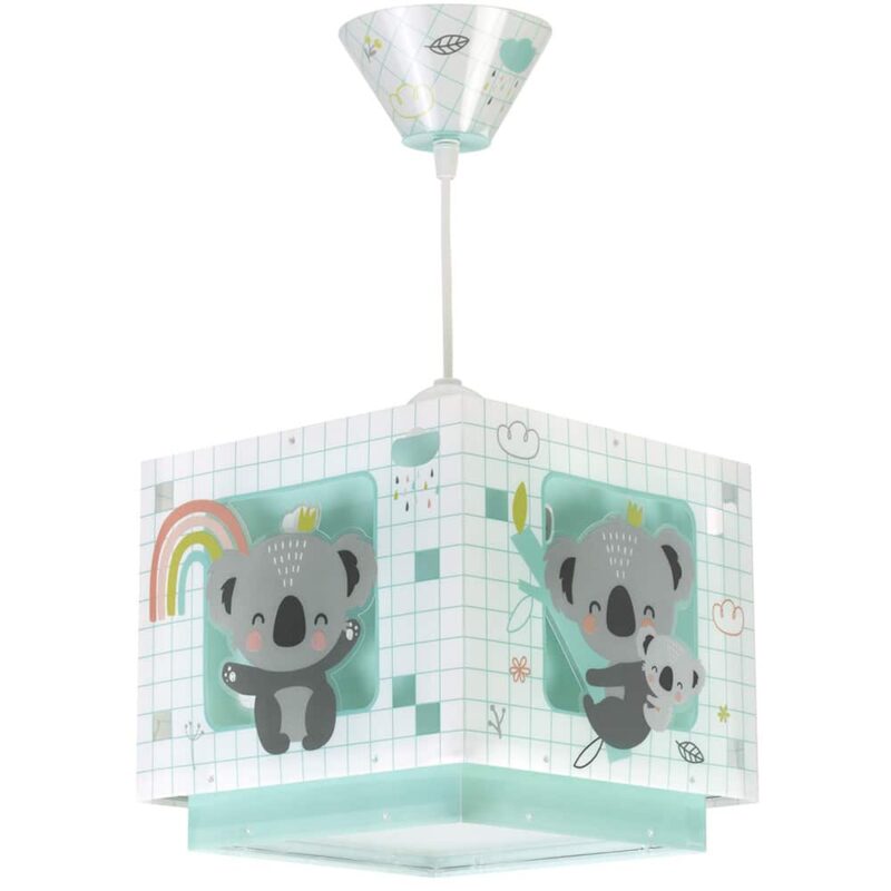Koala Green παιδικό φωτιστικό οροφής κρεμαστό