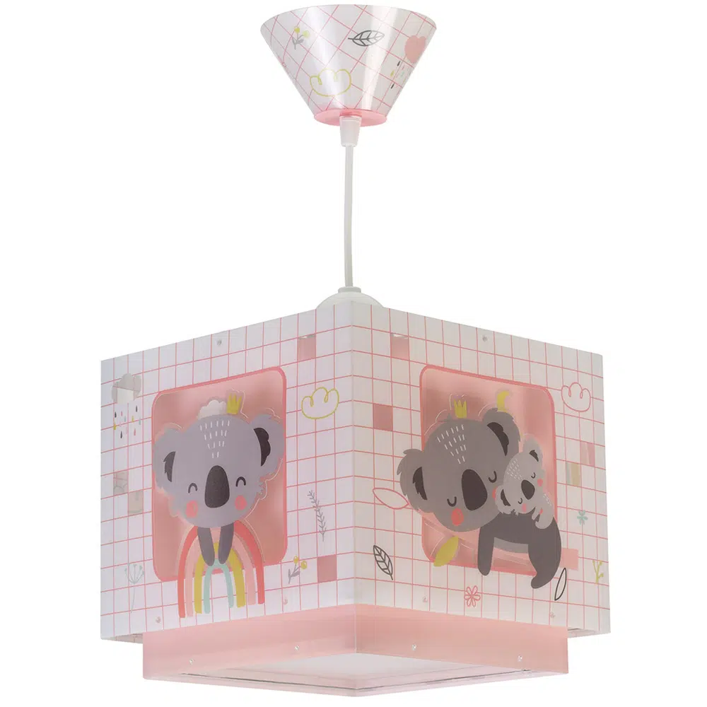 Koala Pink παιδικό φωτιστικό οροφής κρεμαστό