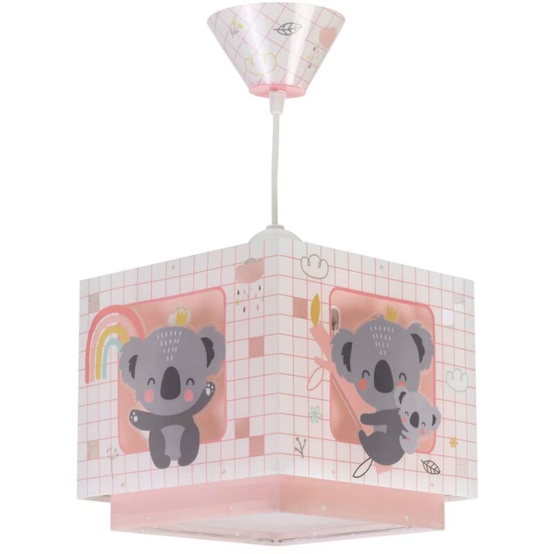 Koala Pink παιδικό φωτιστικό οροφής κρεμαστό
