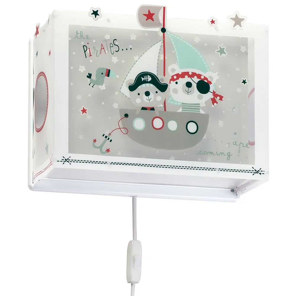 The Pirates παιδικό φωτιστικό απλίκα τοίχου
