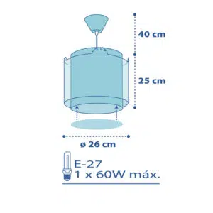 My Little Jungle παιδικό φωτιστικό οροφής κρεμαστό