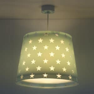 Stars Green κρεμαστό παιδικό φωτιστικό οροφής (81212[H])