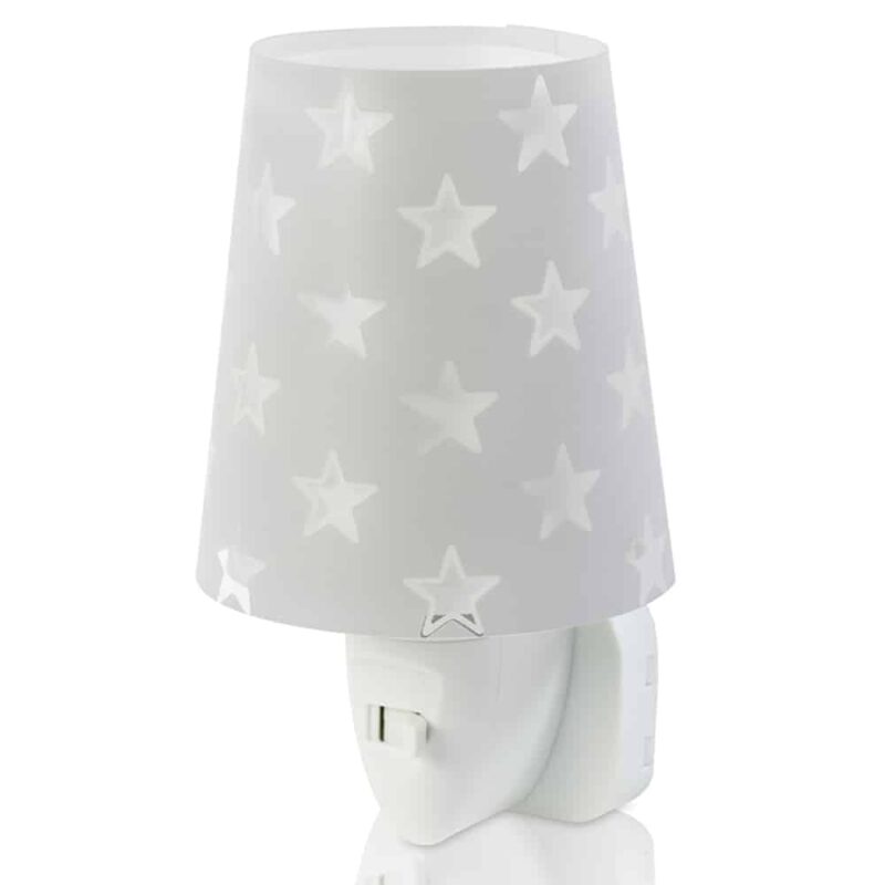 Stars Gray φωτιστικό νυκτός πρίζας