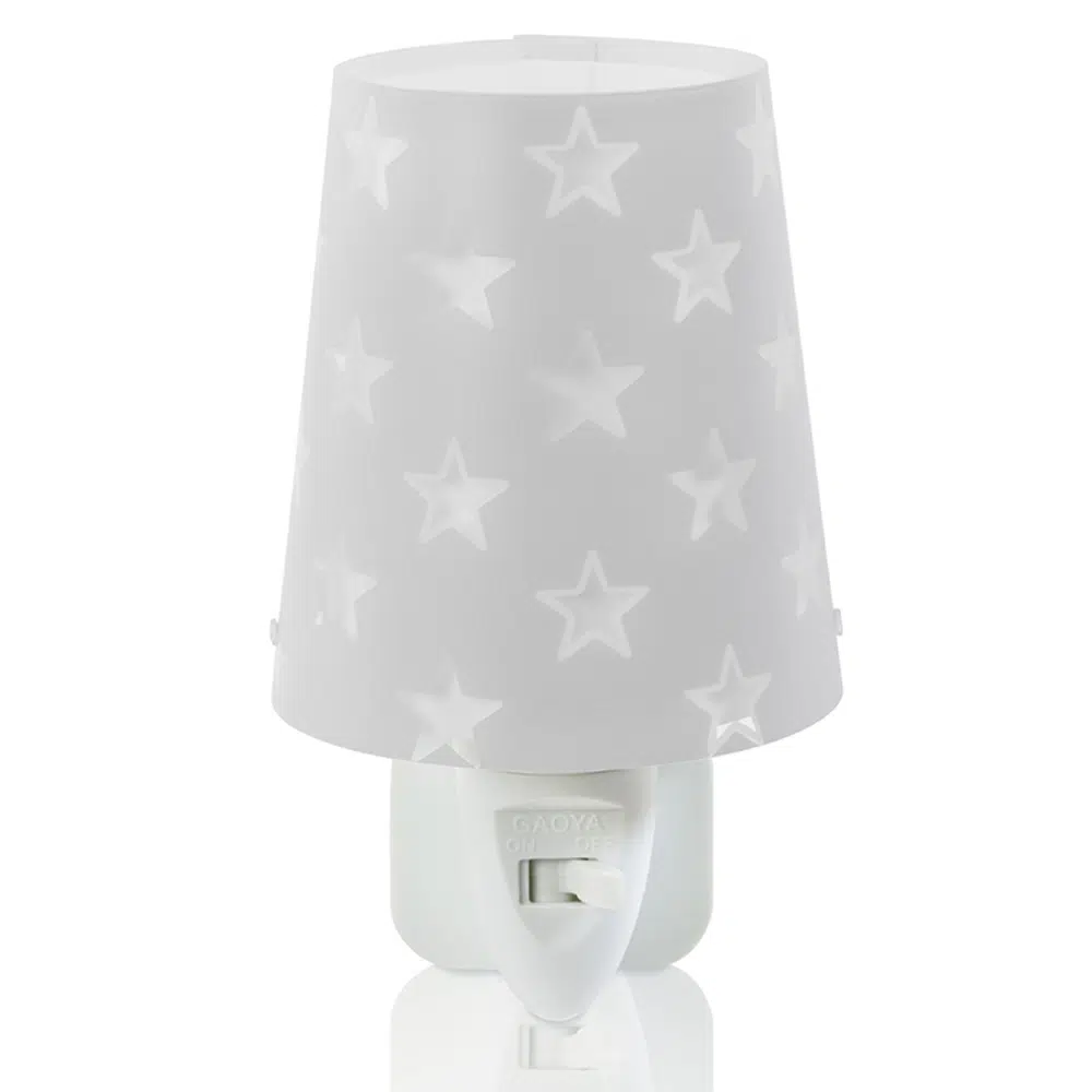 Stars Gray φωτιστικό νυκτός πρίζας