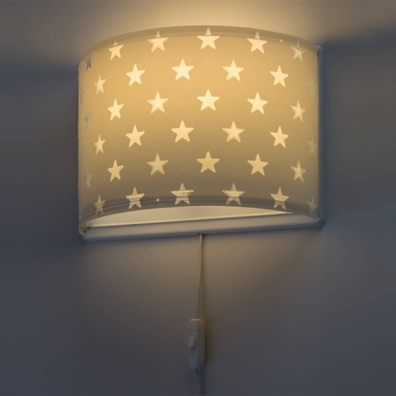 Stars Gray φωτιστικό απλίκα τοίχου