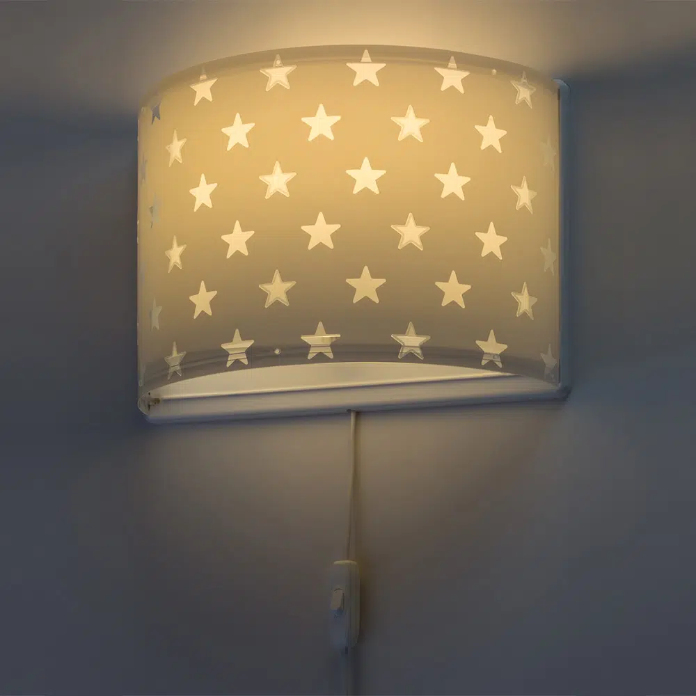 Stars Gray φωτιστικό απλίκα τοίχου