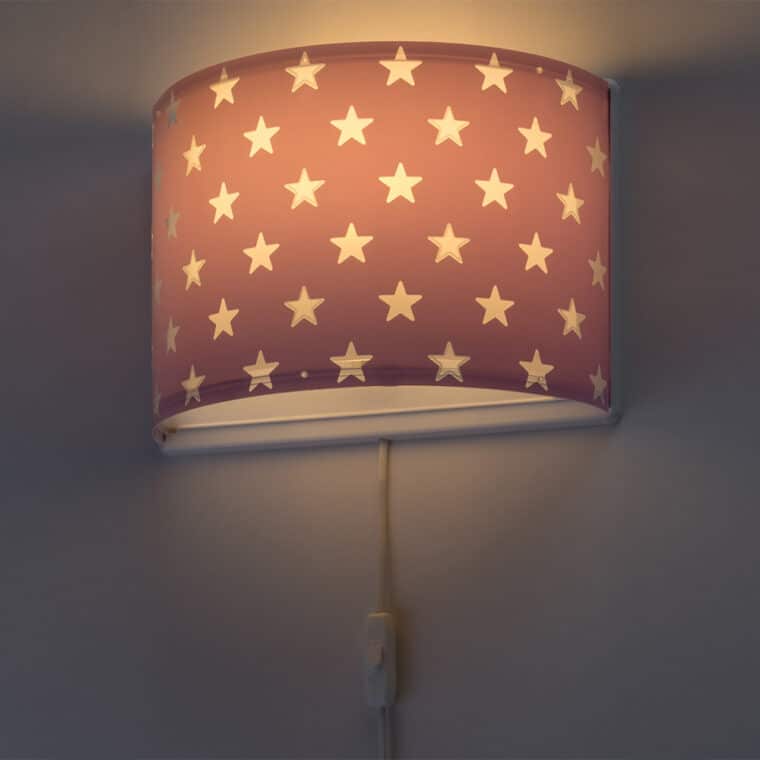 Stars Lilac φωτιστικό απλίκα τοίχου