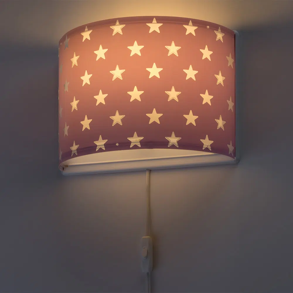 Stars Lilac φωτιστικό απλίκα τοίχου
