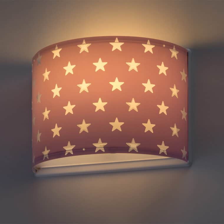 Stars Lilac φωτιστικό απλίκα τοίχου