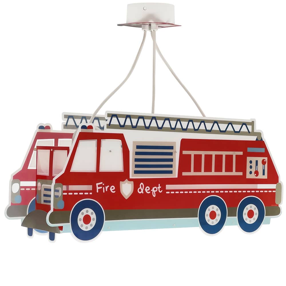 Firetruck κρεμαστό τρίφωτο οροφής (60610)