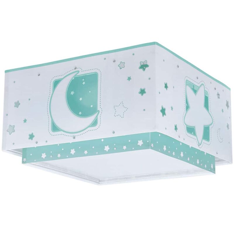 MOONLIGHT GREEN πλαφονιέρα διπλού τοιχώματος