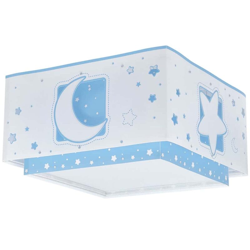 MOONLIGHT BLUE πλαφονιέρα διπλού τοιχώματος