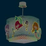 Mermaids παιδικό φωτιστικό οροφής (63442)