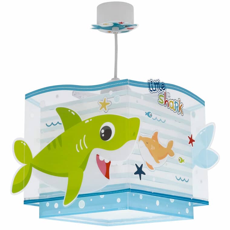 LITTLE SHARK μονόφωτο κρεμαστό οροφής διπλό τοίχωμα