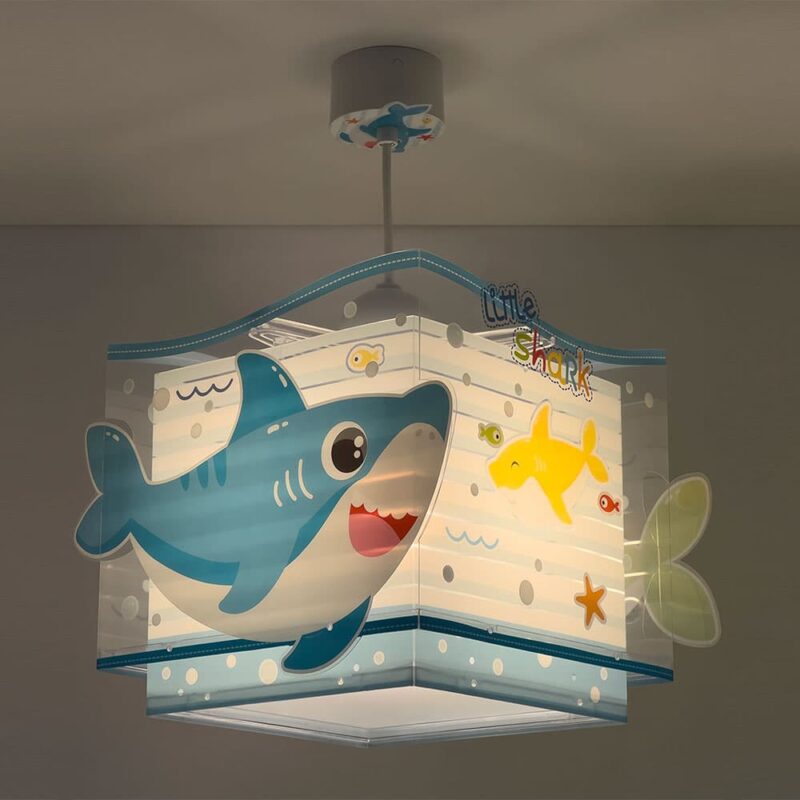 LITTLE SHARK μονόφωτο κρεμαστό οροφής διπλό τοίχωμα