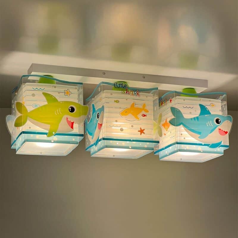 LITTLE SHARK τρίφωτο οροφής σε ράγα
