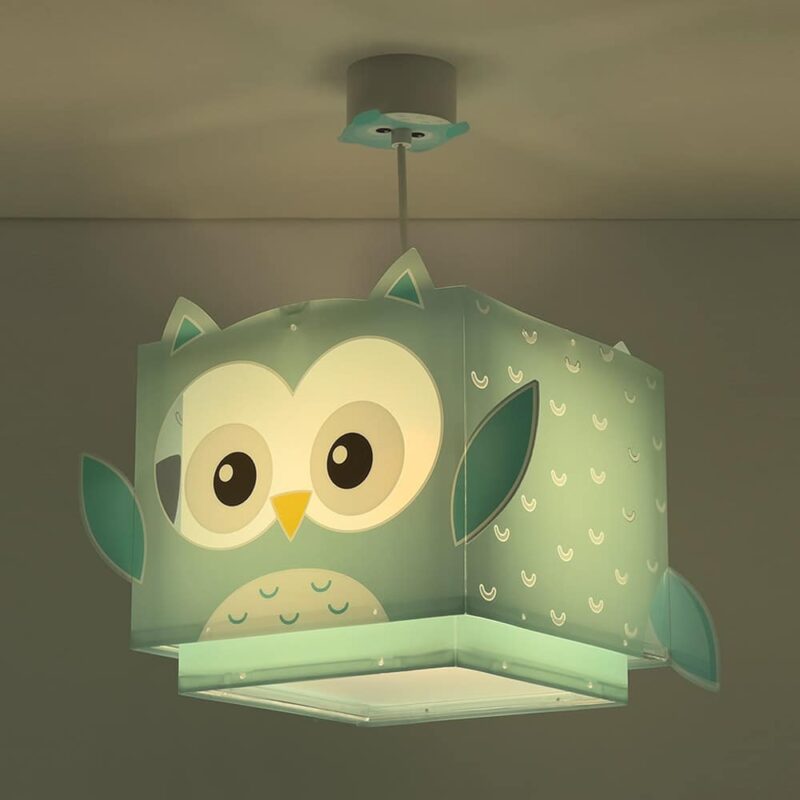 LITTLE OWL μονόφωτο κρεμαστό οροφής, διπλό τοίχωμα