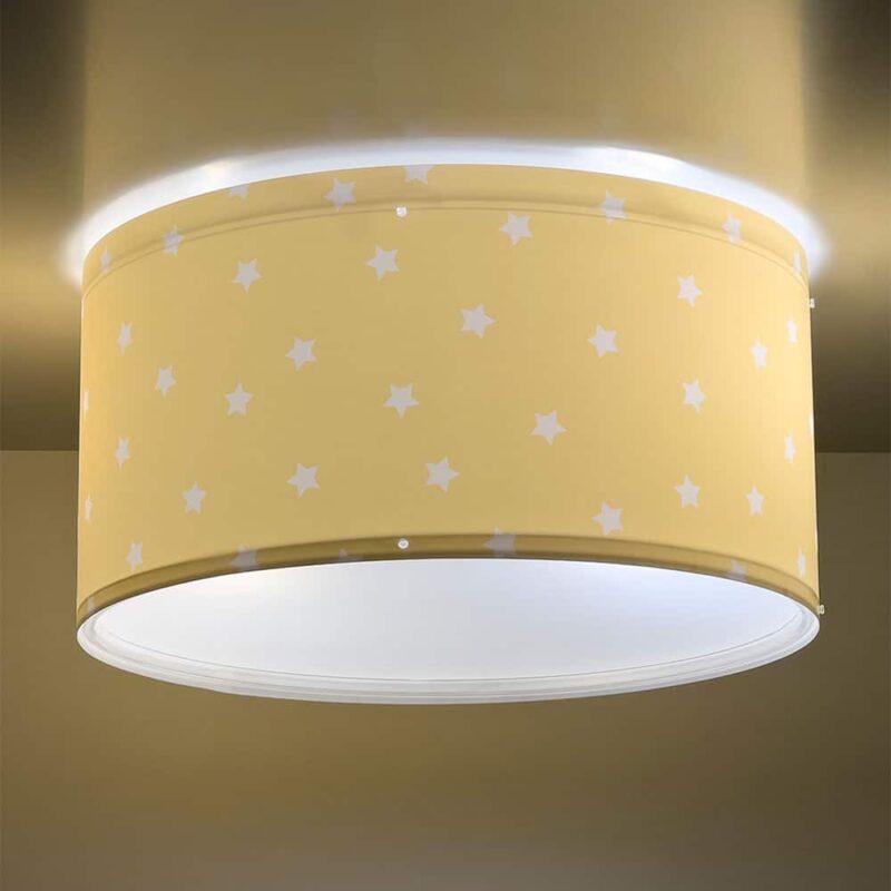 STARLIGHT YELLOW πλαφονιέρα που φωσφορίζει