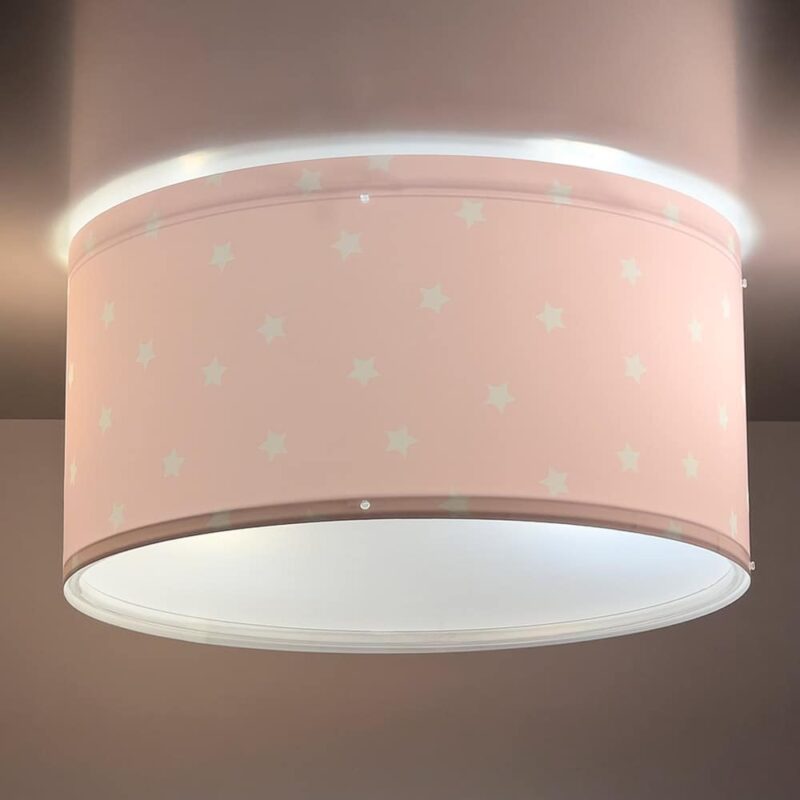 STARLIGHT PINK παιδικό φωτιστικό πλαφονιέρα