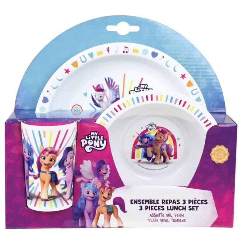 MY LITTLE PONY ΣΕΤ ΣΕΡΒΙΤΣΙΟΥ ΦΑΓΗΤΟΥ