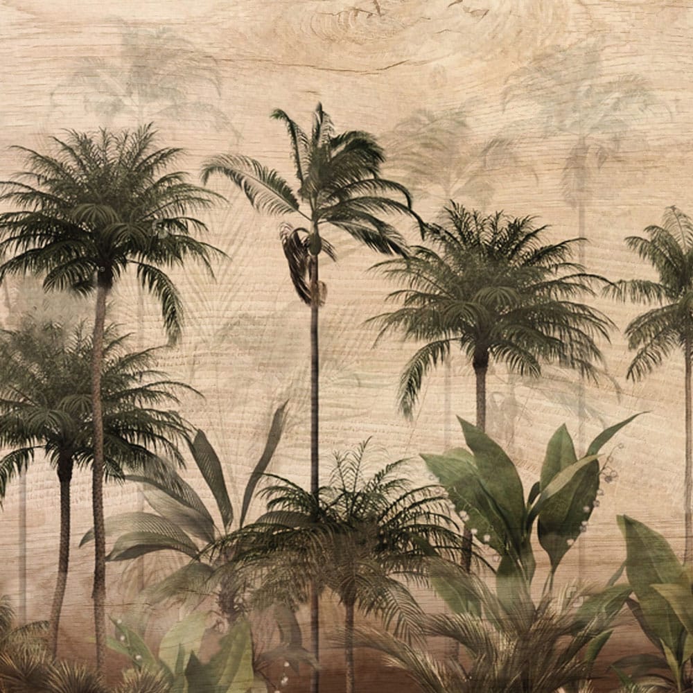 TROPICAL FOREST - Πίνακας διακόσμησης από ξύλο