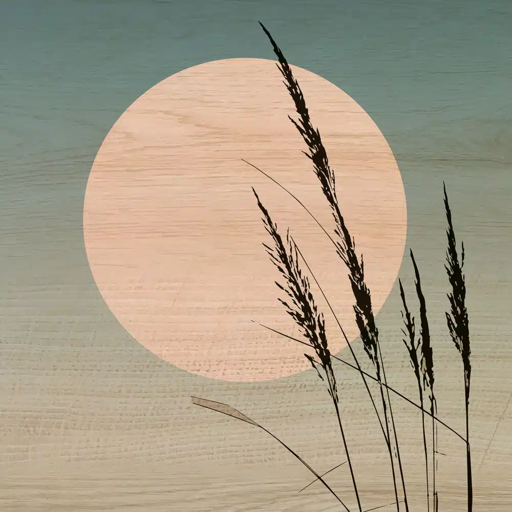 EAR SILHOUETTE - Πίνακας διακόσμησης από ξύλο