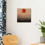 JAPANESE FOGGY - Πίνακας διακόσμησης από ξύλο