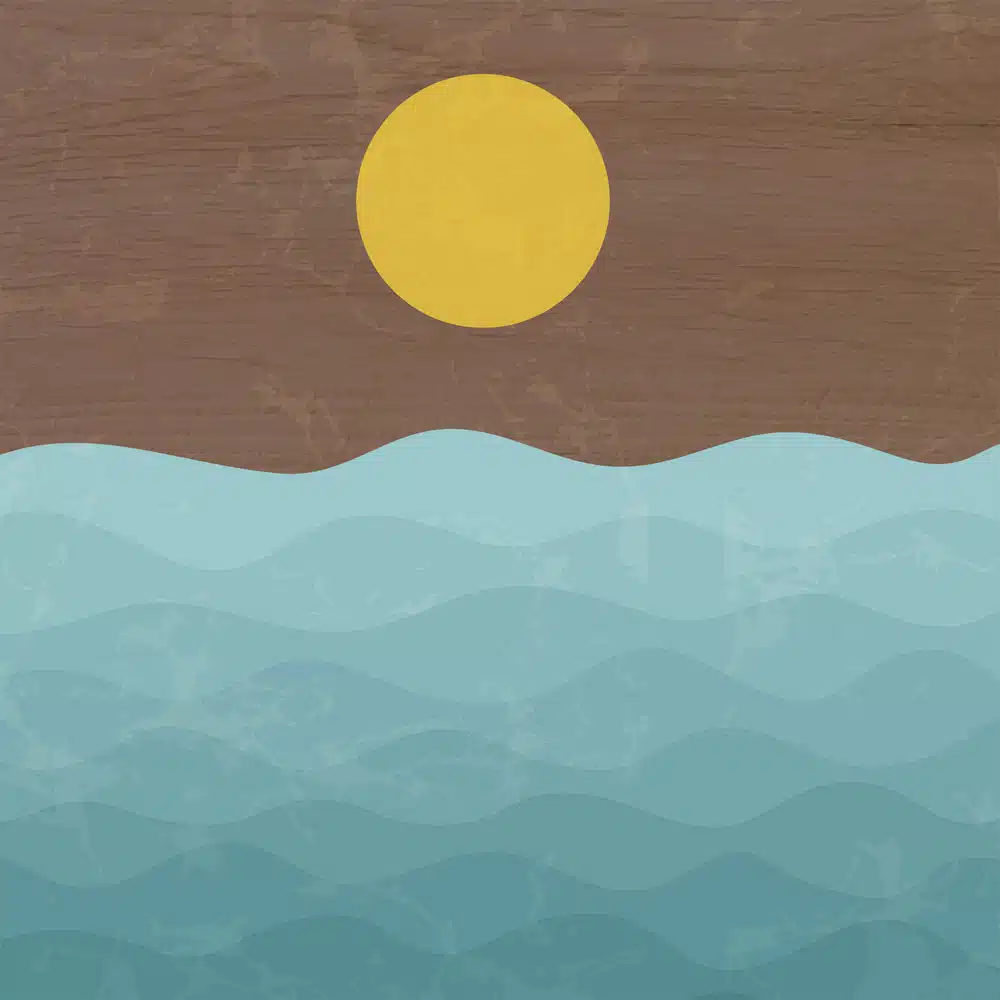 LIGHT ASTER - Πίνακας διακόσμησης από ξύλο